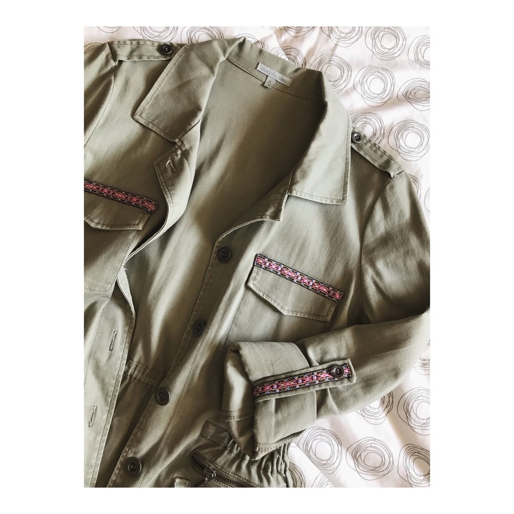 Olive Military Jacket